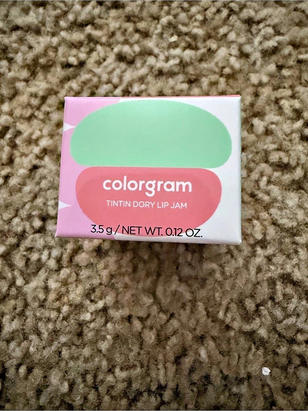 colorgram Tinted Dew Lip Jam Tinted Lip Jam in Pink & Green NWT